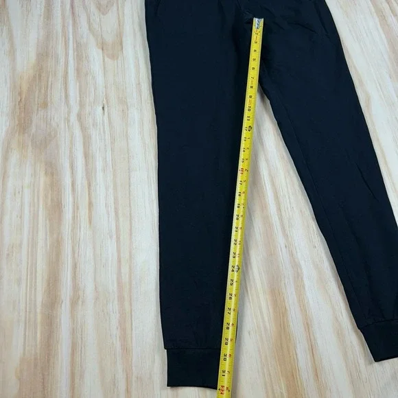 Sevego Inseam 32" Joggers Men Small Black Lightweight Sweatpants Athletic Gym - Picture 5 of 10
